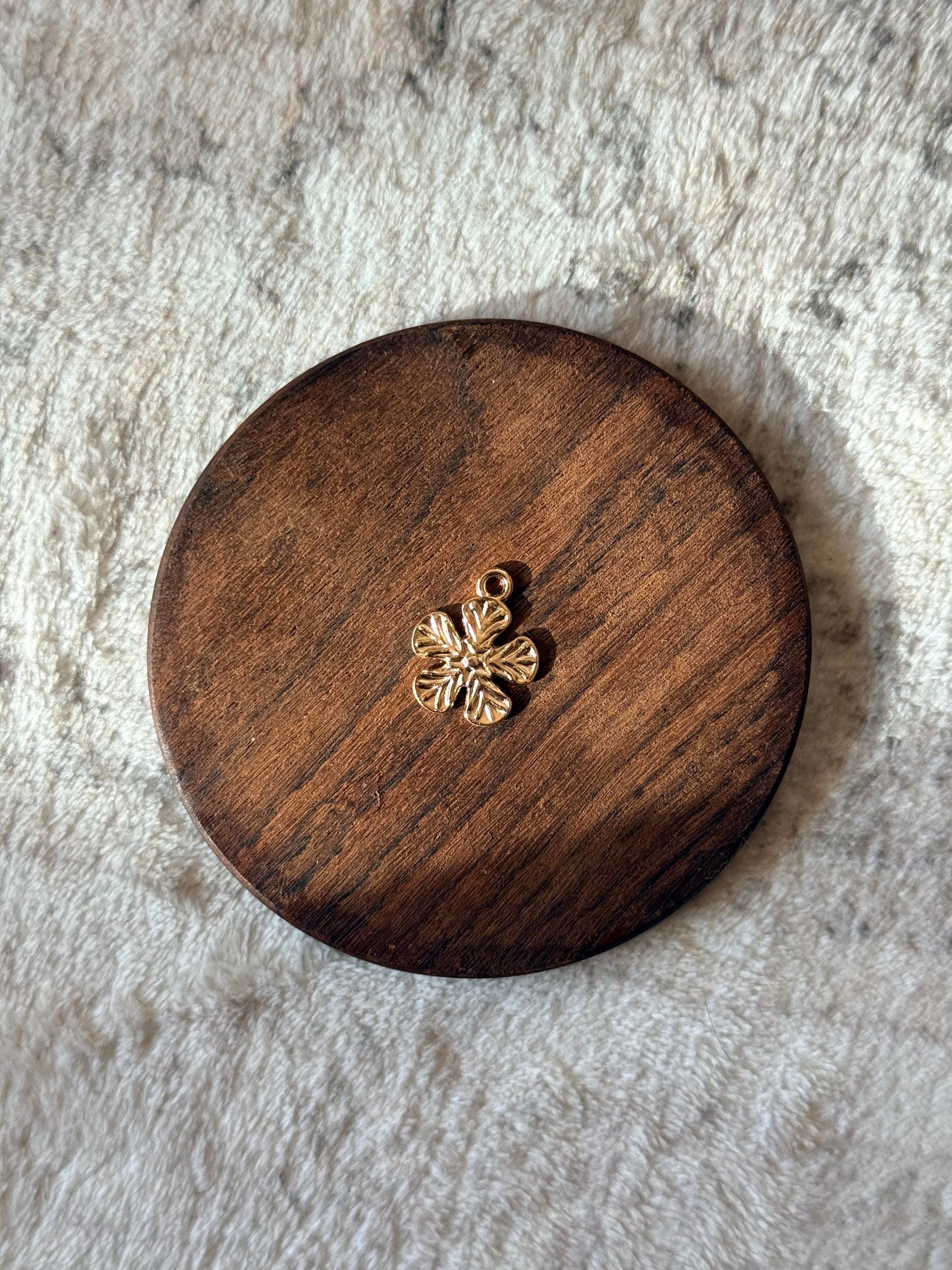 Assorted charm for faux leather journal, Arc and Axis